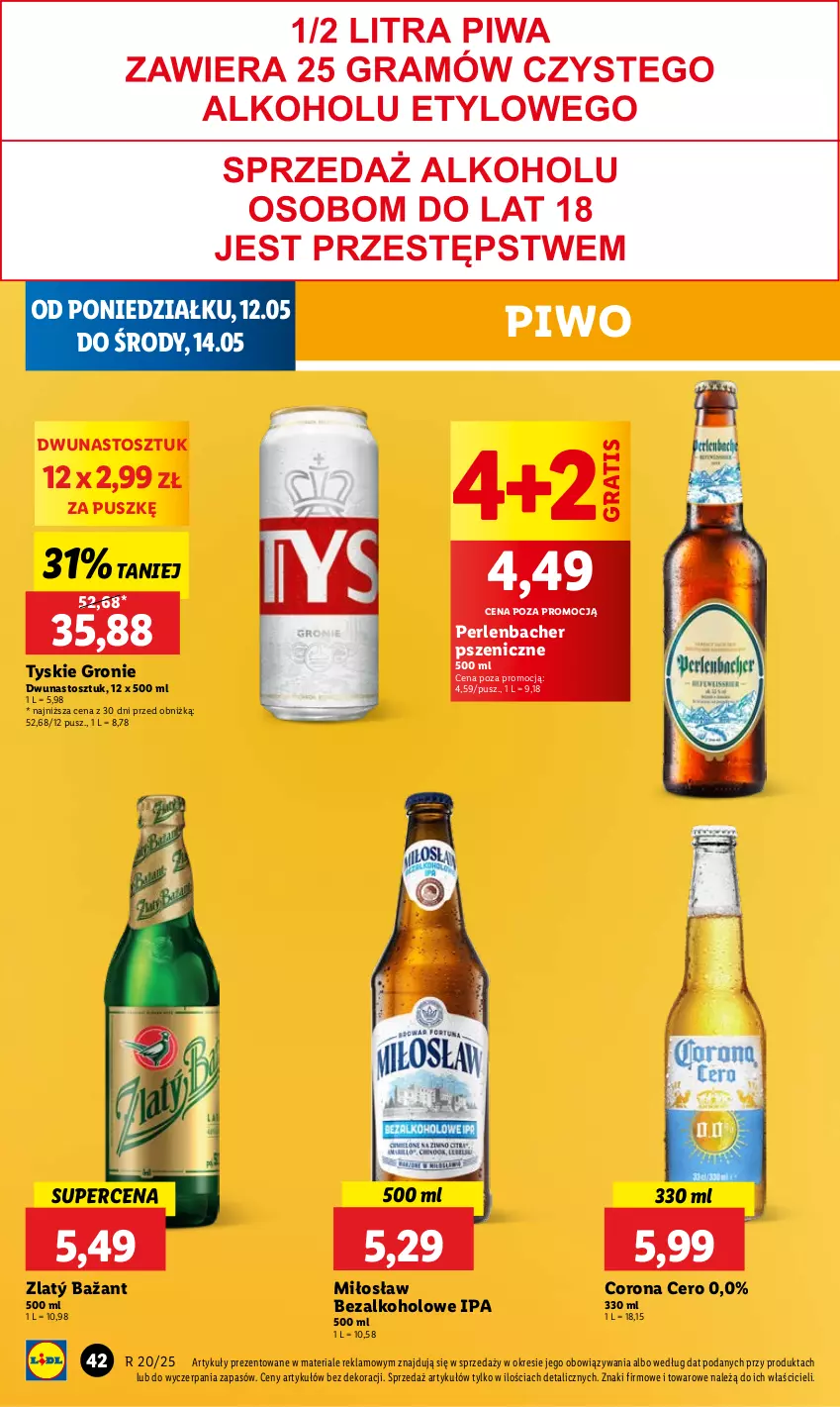 Gazetka promocyjna Lidl - GAZETKA - ważna 12.05 do 14.05.2025 - strona 52 - produkty: Gra, NBA, Piwo, Tyskie