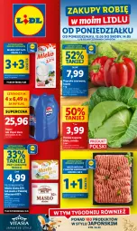 Gazetka promocyjna Lidl - GAZETKA - Gazetka - ważna od 14.05 do 14.05.2025 - strona 1 - produkty: Mięso mielone, Mięso mielone z łopatki wieprzowej, Gra, Papryka czerwona, Papryka, Mlekovita, Pepsi, Pilos, Masło, Mięso, Mleko
