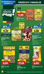 Gazetka promocyjna Lidl - GAZETKA - Gazetka - ważna od 14.05 do 14.05.2025 - strona 46 - produkty: Pistacje, Banany, Klementynki, Chipsy, Kiwi, Pestki dyni, Owoce