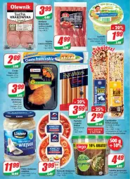 Gazetka promocyjna Dino - Gazetka - Gazetka - ważna od 28.09 do 28.09.2021 - strona 14 - produkty: Sałatka, Ciasto francuskie, Krakus, Gra, Bell, SEKO, Dega, Lion, Sałat, Szynka, Zapiekanka, Koreczki śledziowe, Olewnik, Lisner