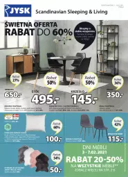 Gazetka promocyjna Jysk - Swietna oferta - Gazetka - ważna od 16.02 do 16.02.2021 - strona 2 - produkty: Dywanik, Stół, Regał, Kredens, Krzesło, Waga, Drzwi, Poduszka, Meble, Mięta, Dywan