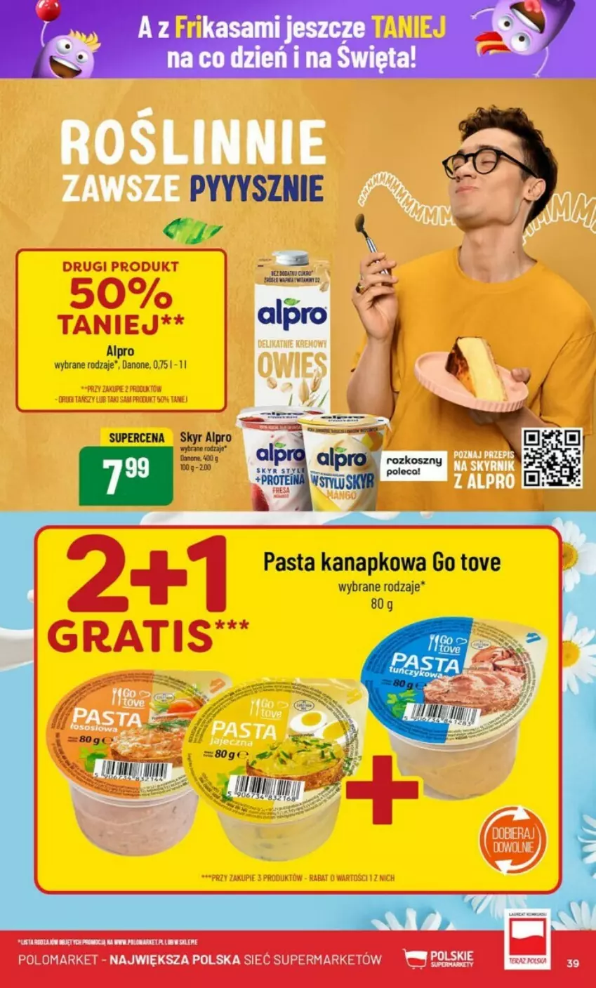 Gazetka promocyjna PoloMarket - ważna 13.11 do 19.11.2024 - strona 33 - produkty: Alpro, Danone, Gra