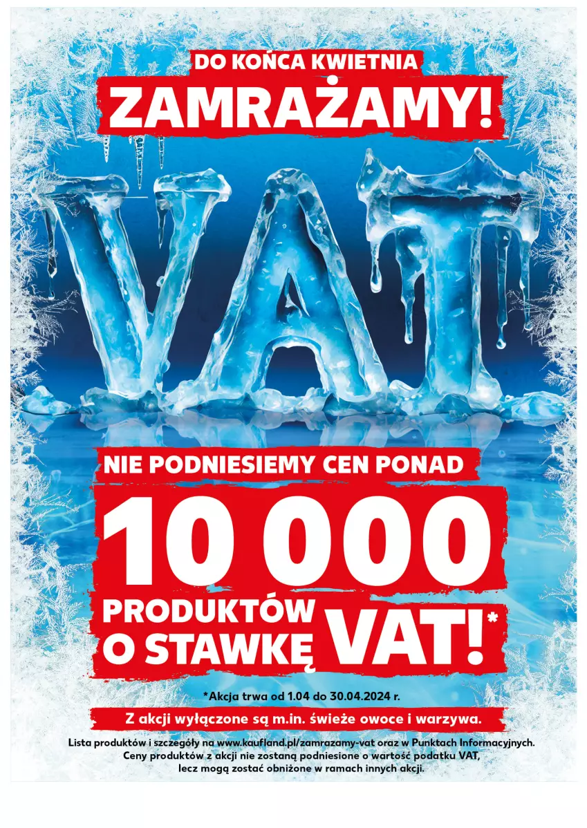 Gazetka promocyjna Kaufland - Kaufland - ważna 08.04 do 10.04.2024 - strona 6 - produkty: Owoce, Rama, Warzywa