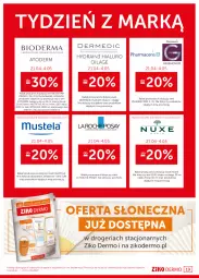 Gazetka promocyjna Ziko - 21.04-4.05.2022 - Gazetka - ważna od 04.05 do 04.05.2022 - strona 19 - produkty: Ser, Mus, Acer, Bioderma, Pharmaceris, La Roche-Posay, Dermedic, Nuxe, Mustela, Flora, Olej, Atoderm