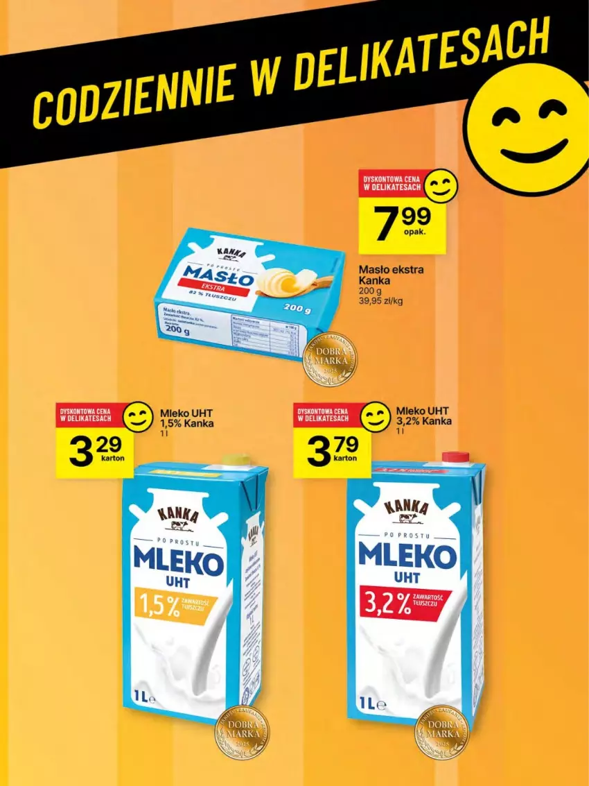 Gazetka promocyjna Delikatesy Centrum - Franczyza DC25 Czwartek - ważna 19.06 do 25.06.2025 - strona 50 - produkty: Masło, Mleko