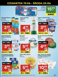 Gazetka promocyjna Delikatesy Centrum - Franczyza DC25 Czwartek - Gazetka - ważna od 25.06 do 25.06.2025 - strona 28 - produkty: Top, Ser, Gra, Danone, Piątnica, Zott, Bell, Jaja, Jogurt, Kefir naturalny, Actimel, Serek, Camembert, Bakoma, Hochland, Bella, Twój Smak, Słynne, Słynne MR Roślinne, Jogobella, Kefir