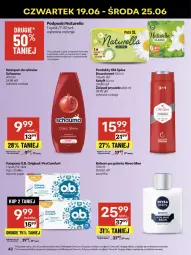 Gazetka promocyjna Delikatesy Centrum - Franczyza DC25 Czwartek - Gazetka - ważna od 25.06 do 25.06.2025 - strona 43 - produkty: Balsam po goleniu, Nivea Men, Naturell, Ser, Rum, Gin, Old Spice, Dezodorant, Tampony, Pasek, Schauma, Szampon, Podpaski, O.B., Nivea, Naturella