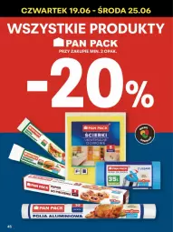 Gazetka promocyjna Delikatesy Centrum - Franczyza DC25 Czwartek - Gazetka - ważna od 25.06 do 25.06.2025 - strona 45 - produkty: Folia aluminiowa