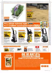 Gazetka promocyjna Obi - Gazetka OBI - Gazetka - ważna od 06.04 do 06.04.2026 - strona 16 - produkty: Top, Sok, Rama, Kosz, Tran, Gala, Ogród, Sprzedawcy, Hobby, Myjka ciśnieniowa, Fa