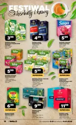 Gazetka promocyjna Netto - Od Czwartku - Gazetka - ważna od 10.01 do 10.01.2026 - strona 12 - produkty: Earl Grey, Rum, Brit, Truskawki, Saga, Dilmah, Herbata czarna, Loyd, Maliny, Lipton, Herbata, Mięta, Herbapol, Grejpfrut, Fa