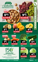 Gazetka promocyjna Netto - Od Czwartku - Gazetka - ważna od 10.01 do 10.01.2026 - strona 3 - produkty: Cebula, Warzywa, Sałata lodowa, Kiwi, Sałat, Owoce, Wino, Mango
