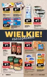 Gazetka promocyjna Netto - Od Czwartku - Gazetka - ważna od 10.01 do 10.01.2026 - strona 4 - produkty: Kurczak, Deser mleczny, Ser, Danone, Piątnica, Zott, Jogurt, Hamburger, Actimel, Napój jogurtowy, Burger, Bakoma, Morliny, Lasagne, Deser, Mleczna kanapka, Gala, Napój, Jogurt pitny, Kinder, Monte