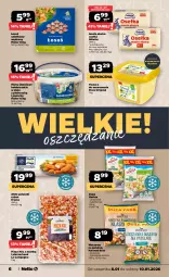 Gazetka promocyjna Netto - Od Czwartku - Gazetka - ważna od 10.01 do 10.01.2026 - strona 6 - produkty: Piec, Kalafior, Warzywa, Frosta, Gin, Zupa, Paluszki rybne, Sałat, Pizza, Pieczarka, Flora, Masło, Olej, Mieszanka warzyw, Hortex