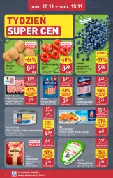 Gazetka promocyjna Aldi - Oferta weekendowa - Gazetka - ważna od 15.11 do 15.11.2025 - strona 2 - produkty: Mięso mielone z szynki, Mięso mielone, Krakus, Ser, Gra, Twaróg, Królewski, Parówki, Mięsne specjały, Ziemniaki, Paluszki rybne, Golden Seafood, Szynka, Morliny, Twaróg półtłusty, Tuńczyk, Mintaj, Olej, Berlinki, Pomidory, Mięso