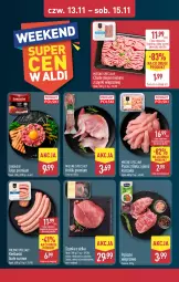 Gazetka promocyjna Aldi - Oferta weekendowa - Gazetka - ważna od 15.11 do 15.11.2025 - strona 5 - produkty: Kurczak, Mięso mielone z szynki, Mięso mielone, Sok, Sokołów, Mięsne specjały, Królik, Szynka, Kiełbaski białe, Mięso