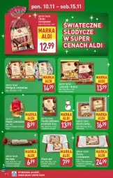 Gazetka promocyjna Aldi - Oferta weekendowa - Gazetka - ważna od 15.11 do 15.11.2025 - strona 8 - produkty: Strucla, Piernik, Ciastka, Ser, LANA, Chleb, Likier jajeczny, Brandy, Likier, Strucla z marcepanem
