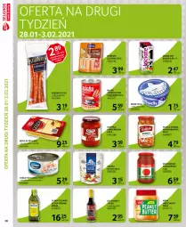 Gazetka promocyjna Selgros - Extra Oferta - Gazetka - ważna od 28.02 do 28.02.2021 - strona 30 - produkty: Koncentrat pomidorowy, Sos, Ser, Gin, Parówki, Parówki z szynki, Papryka, Kawa, Sos sojowy, Serek, Fasola, Edam, Krem orzechowy, Mleko zagęszczone, Tuńczyk, Oliwa z oliwek, Kabanos, Gouda, Vegeta, Olej, Vegeta Natur, Mleko, Fa
