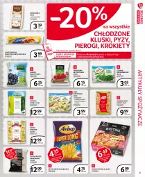 Gazetka promocyjna Selgros - Extra Oferta - Gazetka - ważna od 28.02 do 28.02.2021 - strona 9 - produkty: Pierogi, Krokiety, Zupa, Truskawki, Jagody, Stek, Pizza, Maliny, Zapiekanka, Artykuły spożywcze, Frytki, Szpinak, LG