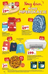 Gazetka promocyjna Auchan - Rysuje się kolorowy powrót do szkoły Hipermarkety - Gazetka - ważna od 11.08 do 11.08.2021 - strona 4 - produkty: Maasdam, Migdały łuskane, Ser, Por, Acer, Migdały, Cars, Organizer, T-shirt, Tusz, Plecak, Skaner, Urządzenie wielofunkcyjne, Rolnik, HP