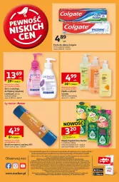 Gazetka promocyjna Auchan - Pewność Niskich Cen Supermarket - Gazetka - ważna od 13.11 do 13.11.2024 - strona 14 - produkty: Mydło w płynie, Emulsja, Gra, Tropical, Lactacyd, Worki na śmieci, Pasta do zębów, Tera, LEGO, Worki na śmiec, Mydło, Colgate, Napój, Hortex, LG