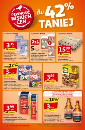 Gazetka promocyjna Auchan - Pewność Niskich Cen Supermarket - Gazetka - ważna od 13.11 do 13.11.2024 - strona 6 - produkty: Piwo, Makaron, Rum, Gry, Jaja, Podravka, Nuty, Cenos, Kabanos, Kasza, Kasza gryczana, Nimm2, Mleko, Fa