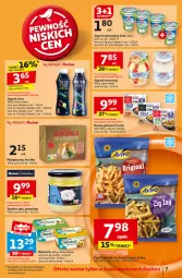 Gazetka promocyjna Auchan - Pewność Niskich Cen Supermarket - Gazetka - ważna od 13.11 do 13.11.2024 - strona 9 - produkty: Jogurt naturalny, Frosta, Benecol, Jogurt owocowy, Zott, Jogurt, Smalec, Margaryna, Frytki, Danie gotowe