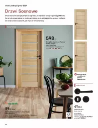 Gazetka promocyjna Castorama - Przewodnik drzwi, podłogi i gresy - Gazetka - ważna od 31.12 do 31.12.2021 - strona 28 - produkty: Klamka, Sos, Ser, Skrzydło drzwiowe, Drzwi, Gres, Lakier