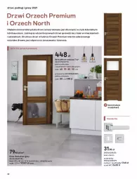 Gazetka promocyjna Castorama - Przewodnik drzwi, podłogi i gresy - Gazetka - ważna od 31.12 do 31.12.2021 - strona 30 - produkty: Klamka, Ser, Por, Rust, Skrzydło drzwiowe, Cień, Drzwi, Gres