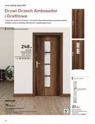 Gazetka promocyjna Castorama - Przewodnik drzwi, podłogi i gresy - Gazetka - ważna od 31.12 do 31.12.2021 - strona 32 - produkty: Klamka, Ser, Por, Gra, Skrzydło drzwiowe, Panel podłogowy, Drzwi, Gres, LG