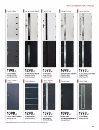Gazetka promocyjna Castorama - Przewodnik drzwi, podłogi i gresy - Gazetka - ważna od 31.12 do 31.12.2021 - strona 45 - produkty: Klamka, Ser, Rama, Lack, Drzwi zewnętrzne, Drzwi, Astor, Gres