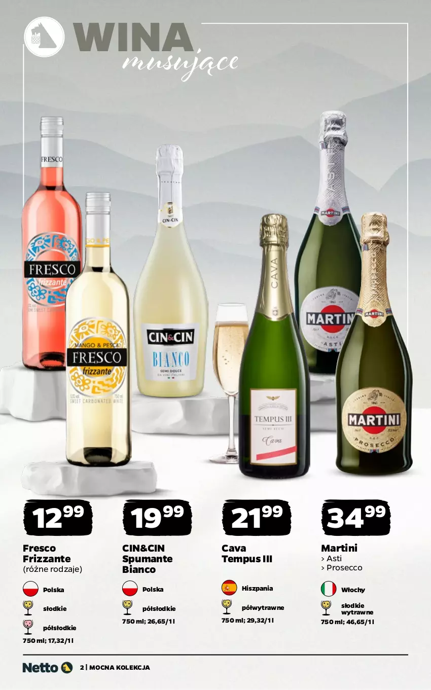 Gazetka promocyjna Netto - Alkohole - Mocne - ważna 19.01 do 31.01.2026 - strona 2 - produkty: Fresco, Martini, Mus, Prosecco, Puma