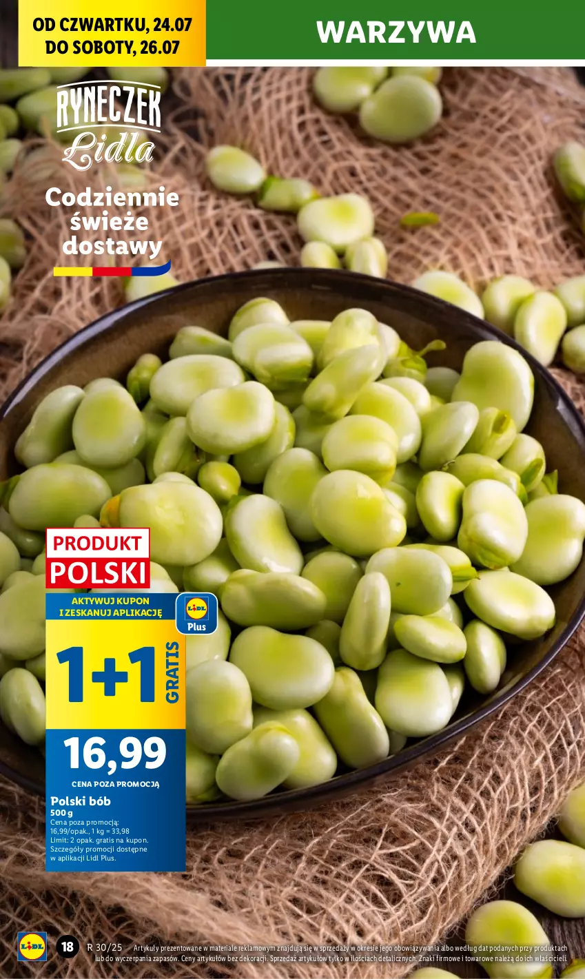 Gazetka promocyjna Lidl - GAZETKA - ważna 24.07 do 26.07.2025 - strona 22 - produkty: Gra, Warzywa