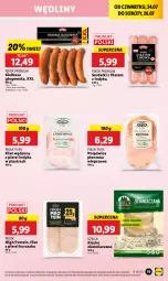 Gazetka promocyjna Lidl - GAZETKA - Gazetka - ważna od 26.07 do 26.07.2025 - strona 23 - produkty: Piec, Kurczak, Polędwica, Ser, Pur, Filet z piersi kurczaka, Serdelki, PIKOK, Kiełbasa głogowska, Kiełbasa