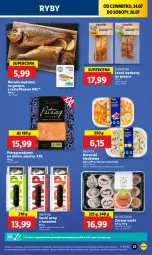 Gazetka promocyjna Lidl - GAZETKA - Gazetka - ważna od 26.07 do 26.07.2025 - strona 31 - produkty: Sos, Kawa, Sushi, Pstrąg, Koreczki śledziowe, Pstrąg wędzony