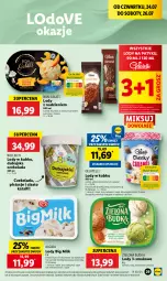 Gazetka promocyjna Lidl - GAZETKA - Gazetka - ważna od 26.07 do 26.07.2025 - strona 37 - produkty: Pistacje, Bourbon, Big Milk, Wazon, Dove, Lody, Czekolada, Algida, Zielona Budka, Mango, Brownie, Kokos, LG