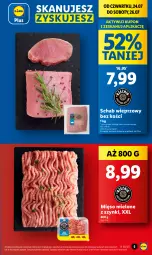 Gazetka promocyjna Lidl - GAZETKA - Gazetka - ważna od 26.07 do 26.07.2025 - strona 5 - produkty: Mięso mielone z szynki, Mięso mielone, Schab wieprzowy, Mięso