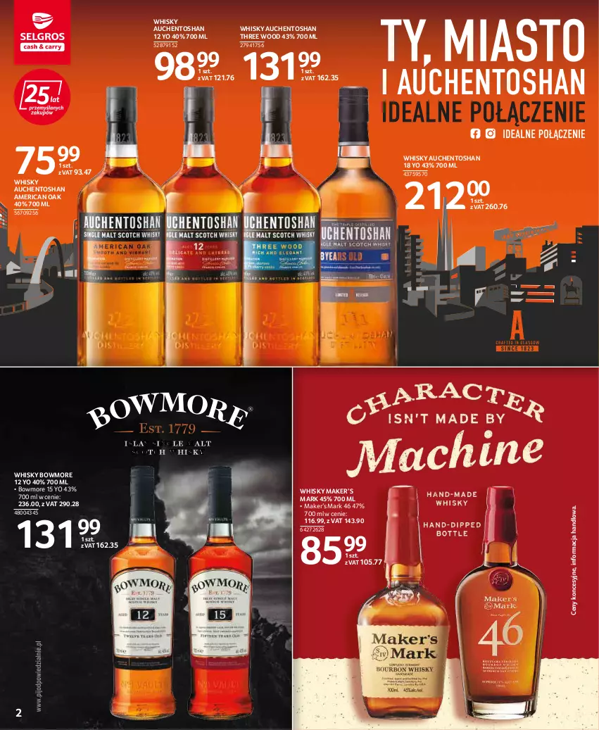 Gazetka promocyjna Selgros - Katalog Alkohole - ważna 17.03 do 30.03.2022 - strona 2 - produkty: Whisky