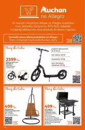 Gazetka promocyjna Auchan - Królestwo majsterkowicza Hipermarkety - Gazetka - ważna od 14.04 do 14.04.2021 - strona 30 - produkty: Hulajnoga, Fotel, Grill, Hulajnoga elektryczna, Akumulator