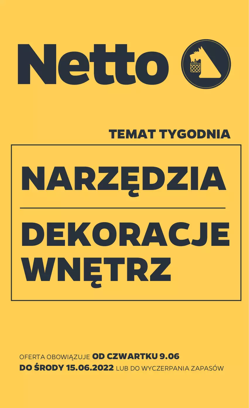 Gazetka promocyjna Netto - Gazetka non food 09.06-15.06 - ważna 09.06 do 15.06.2022 - strona 1