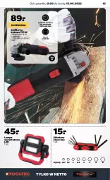 Gazetka promocyjna Netto - Gazetka non food 09.06-15.06 - Gazetka - ważna od 15.06 do 15.06.2022 - strona 3 - produkty: Szlifierka kątowa, Silan, Szlifierka, Lampa