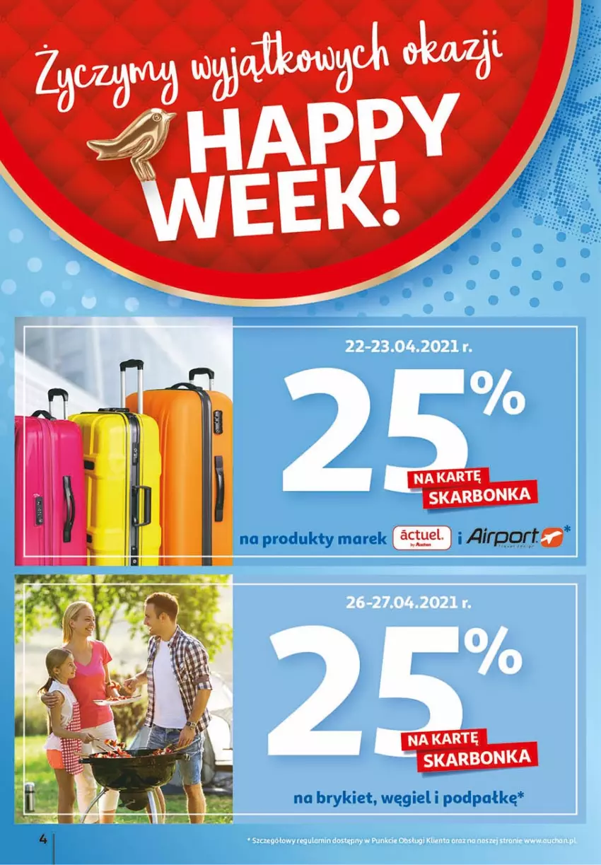 Gazetka promocyjna Auchan - 25 urodziny #1 Hipermarkety - ważna 22.04 do 28.04.2021 - strona 4 - produkty: Por