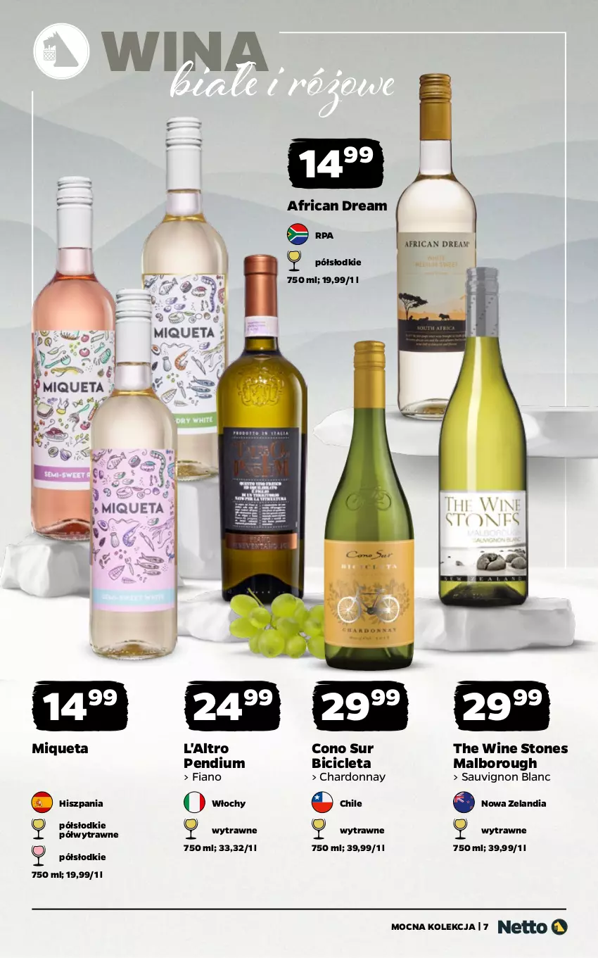 Gazetka promocyjna Netto - Alkohole - Mocne - ważna 05.01 do 17.01.2026 - strona 7 - produkty: BIC, Chardonnay, Sauvignon Blanc