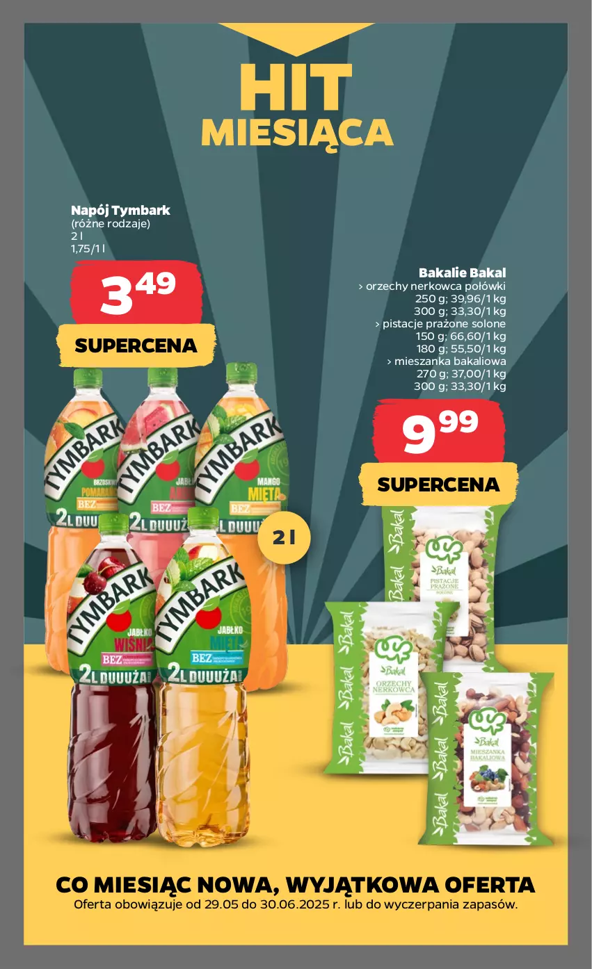 Gazetka promocyjna Netto - Od Czwartku - ważna 12.06 do 18.06.2025 - strona 18 - produkty: Mieszanka bakaliowa, Napój, Pistacje, Tymbark