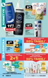 Gazetka promocyjna Netto - Od Czwartku - Gazetka - ważna od 18.06 do 18.06.2025 - strona 16 - produkty: Mydło w płynie, Gra, Pampers, Pieluchy, Dezodorant, Majtki, Chusteczki, Dzieci, Pieluchomajtki, Mydło, Elmex, Mango, Ogród, Nivea