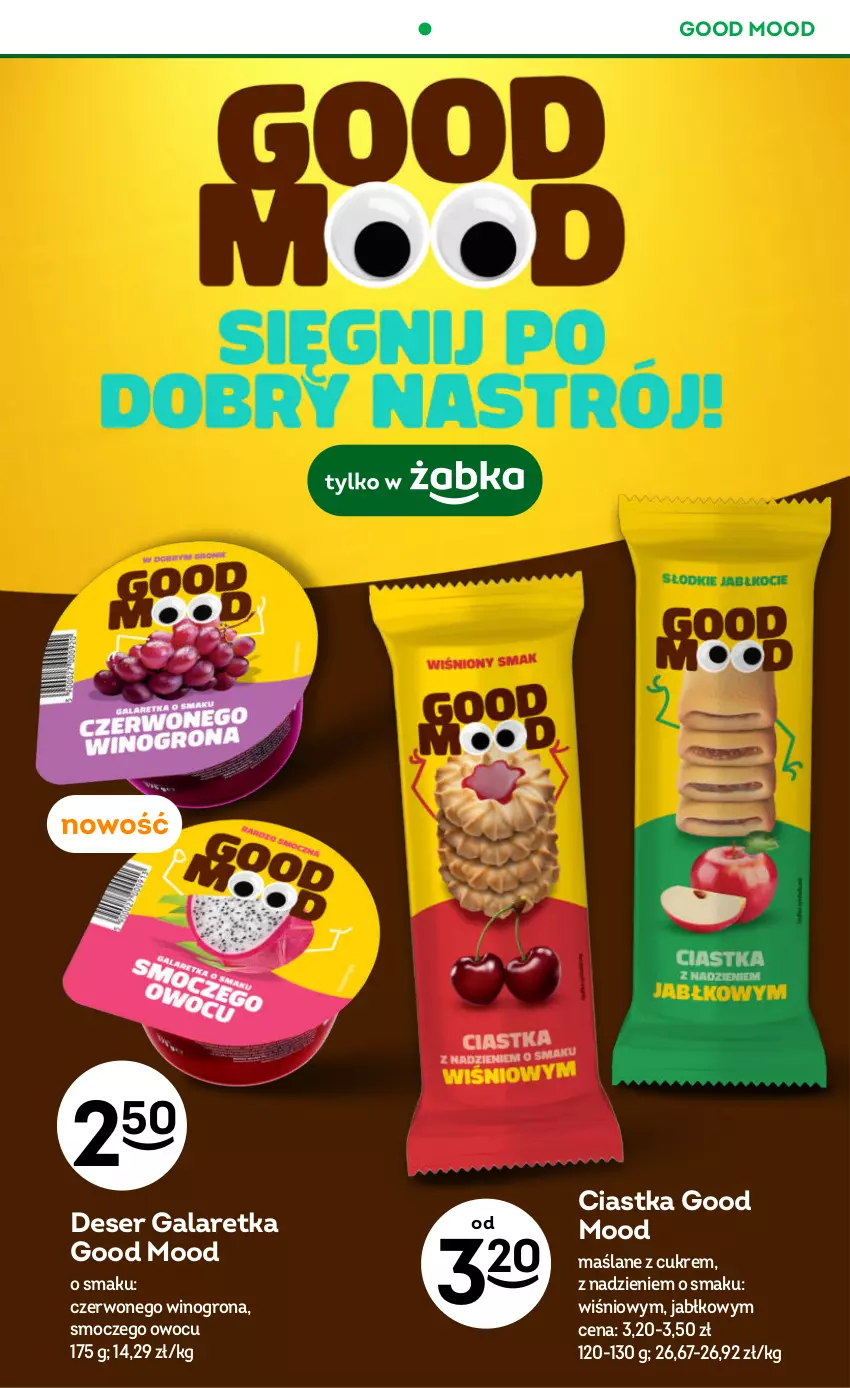 Gazetka promocyjna Żabka - gazetka-promocyjna-33-34-2026 - ważna 12.08 do 25.08.2026 - strona 15 - produkty: Ciastka, Deser, Gala, Galaretka, Ser, Wino, Winogrona