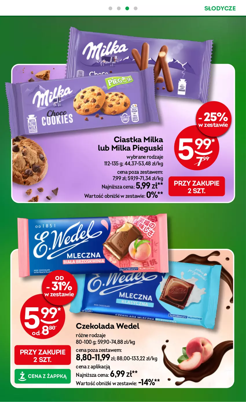 Gazetka promocyjna Żabka - gazetka-promocyjna-33-34-2026 - ważna 12.08 do 25.08.2026 - strona 30 - produkty: Ciastka, Czekolada, Milka