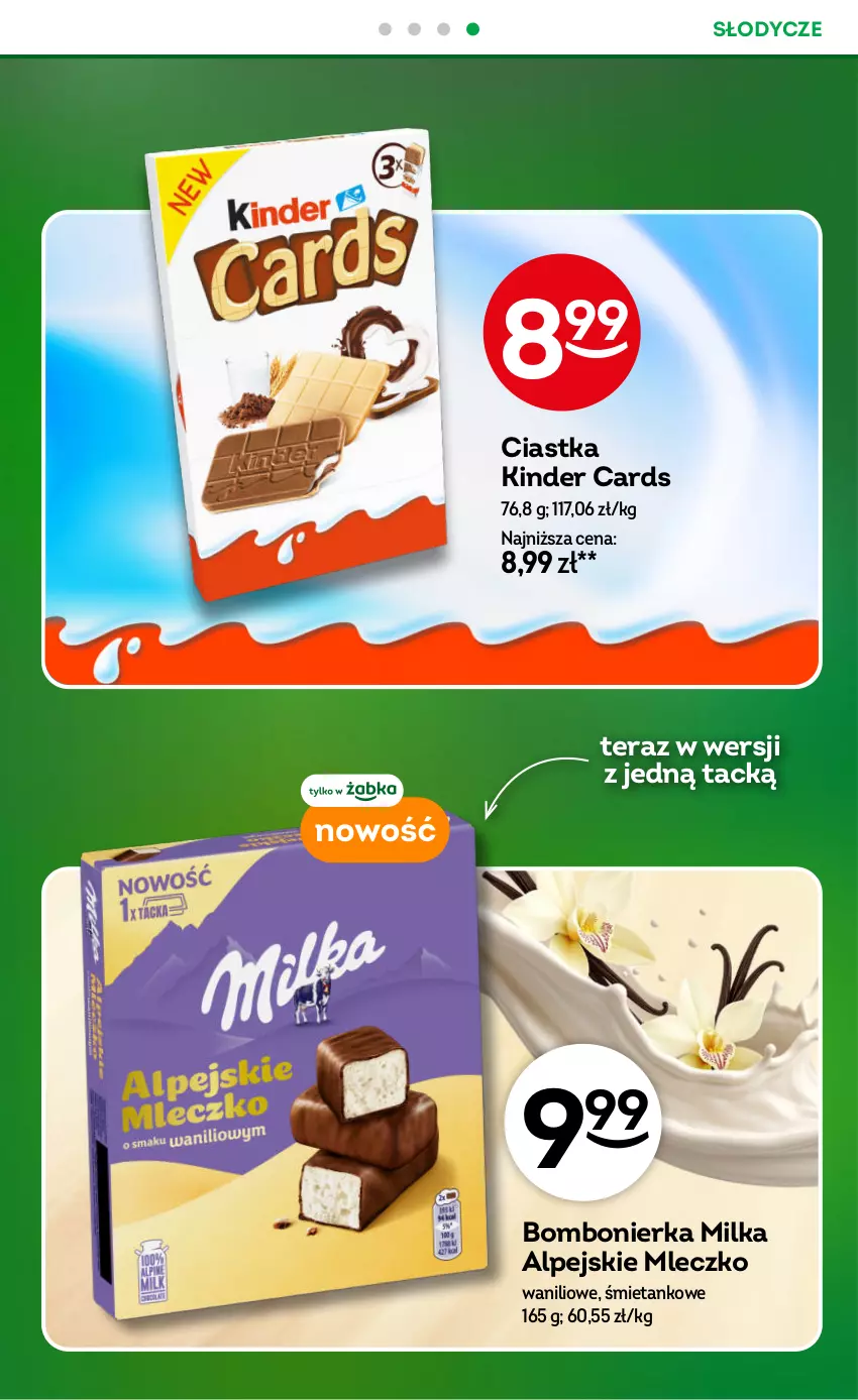 Gazetka promocyjna Żabka - gazetka-promocyjna-33-34-2026 - ważna 12.08 do 25.08.2026 - strona 31 - produkty: Ciastka, Kinder, Milka, Mleczko, Tera
