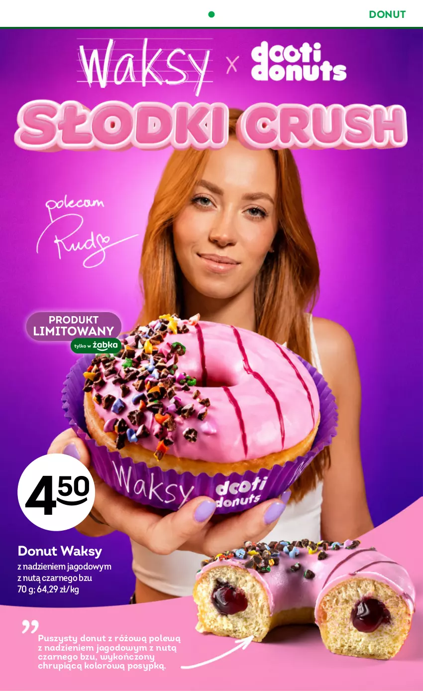 Gazetka promocyjna Żabka - gazetka-promocyjna-33-34-2026 - ważna 12.08 do 25.08.2026 - strona 41 - produkty: Donut