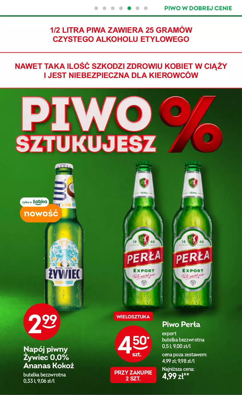Gazetka promocyjna Żabka - gazetka-promocyjna-33-34-2026 - ważna 12.08 do 25.08.2026 - strona 48 - produkty: Ananas, Gra, Napój, Perła, Piec, Piwa, Piwo, Por