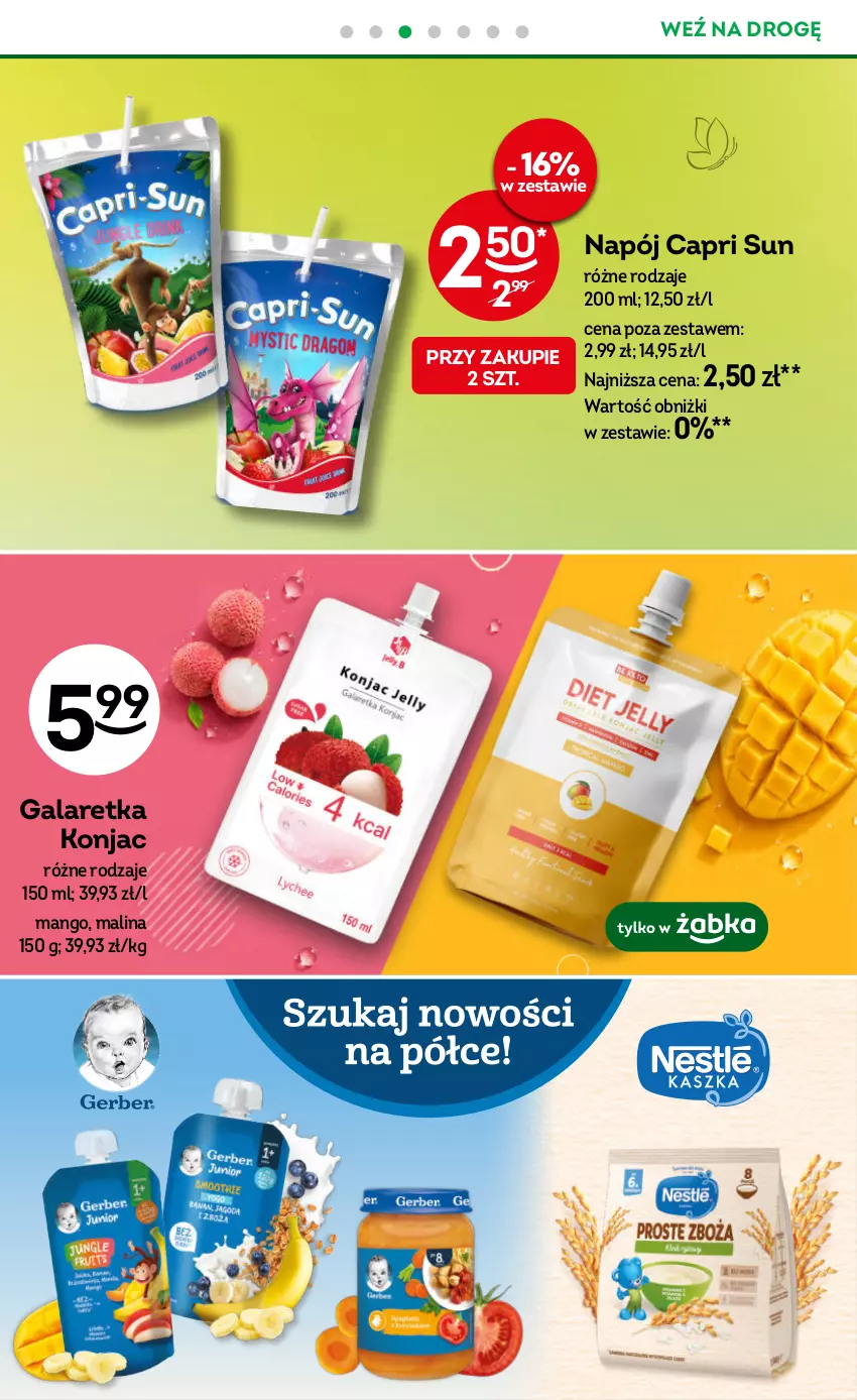 Gazetka promocyjna Żabka - gazetka-promocyjna-33-34-2026 - ważna 12.08 do 25.08.2026 - strona 72 - produkty: Gala, Galaretka, Mango, Napój